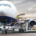 cargo plane being loaded